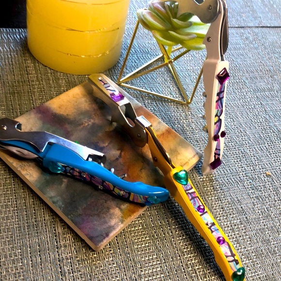 #58d 🐢NWOT Blinged Out Corkscrew with Tortoise Shell Vibes🐢 - Picture 1 of 17